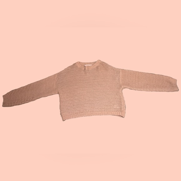 forever 21 knitted peach pullover sweater - Picture 7 of 7